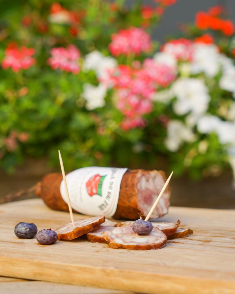 Andouille-aperitief uit Val-d’Ajol