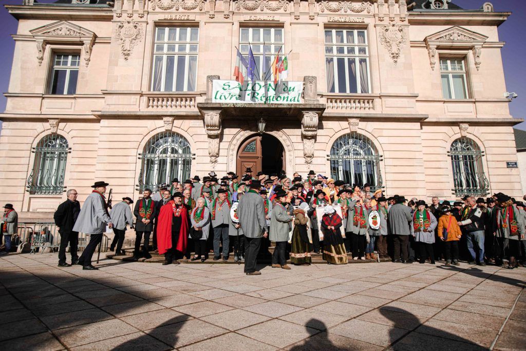 2023 editie van de Andouilles Fair (Le Val-d'Ajol, Vosges) - De broederschap van smaak-andouilles