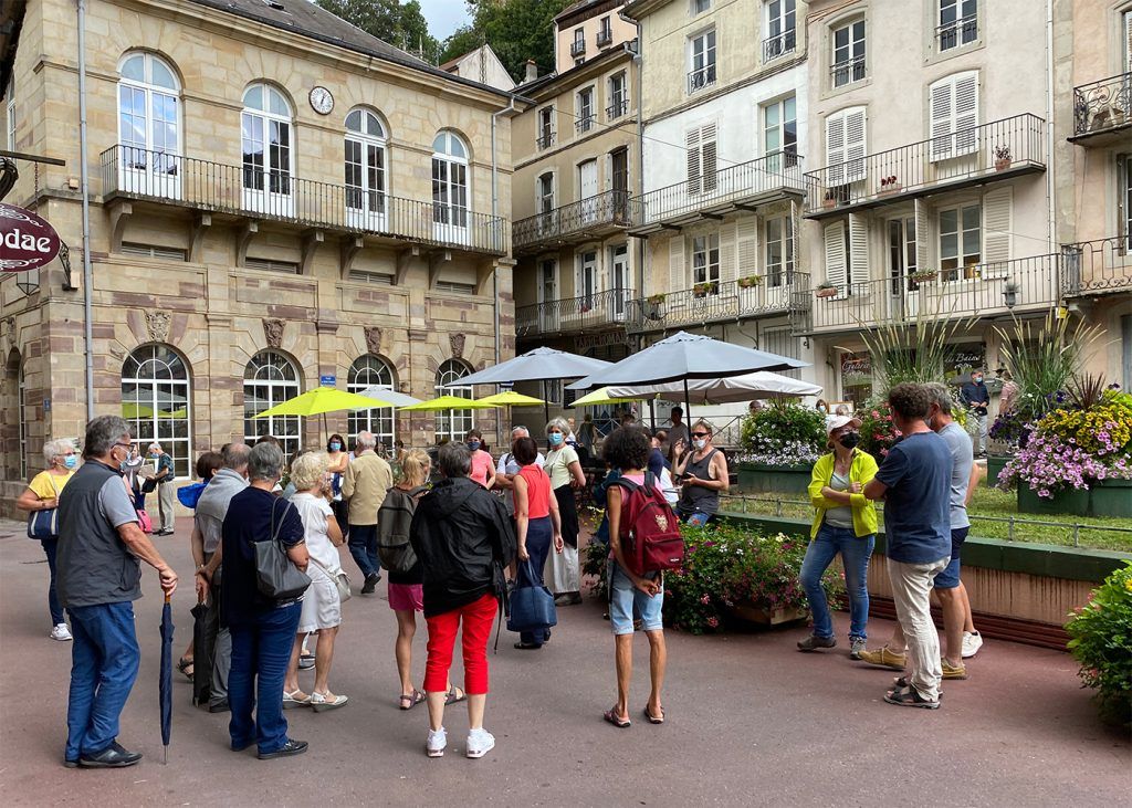 Guided tour for groups in Plombières-les-Bains