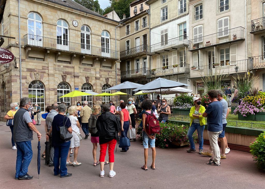 Führung für Gruppen in Plombières-les-Bains