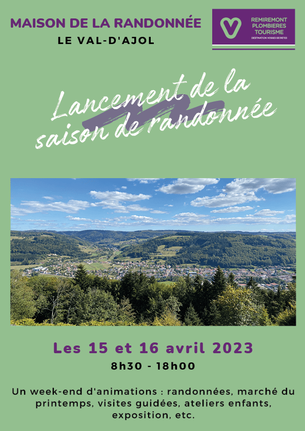 Lancement de saison à la maison de la randonnée au Val-d'Ajol