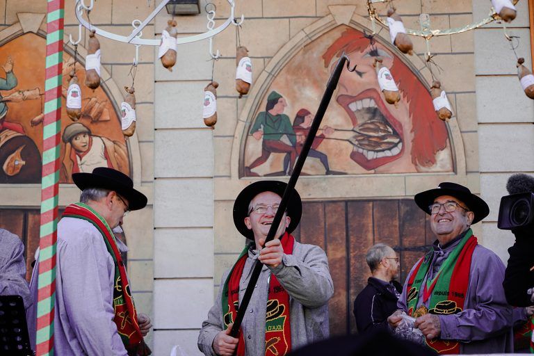 Foire aux Andouilles 2023 - Les intronisations