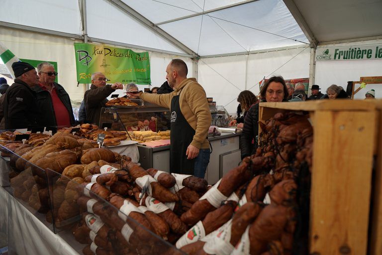 Andouilles Fair 2023 - Il mercato gastronomico
