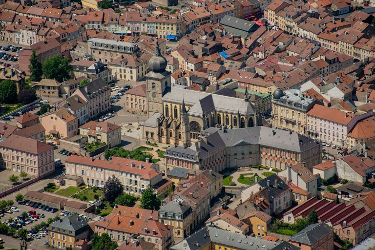 The abbey district of Remiremont