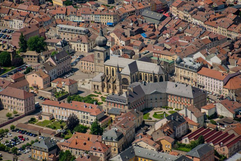 O distrito da abadia de Remiremont