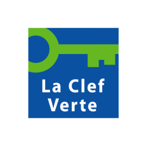 Grünes Schlüsseletikett