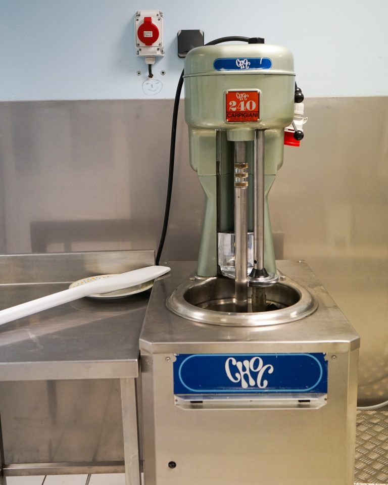 Au Glacier de Plombières - La turbine à glace