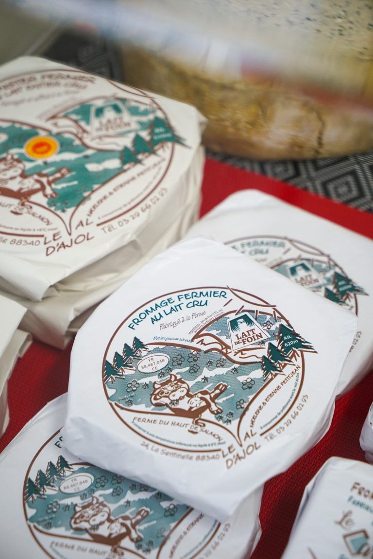 Ferme du Haut de Salmon, production de fromages au Val-d'Ajol