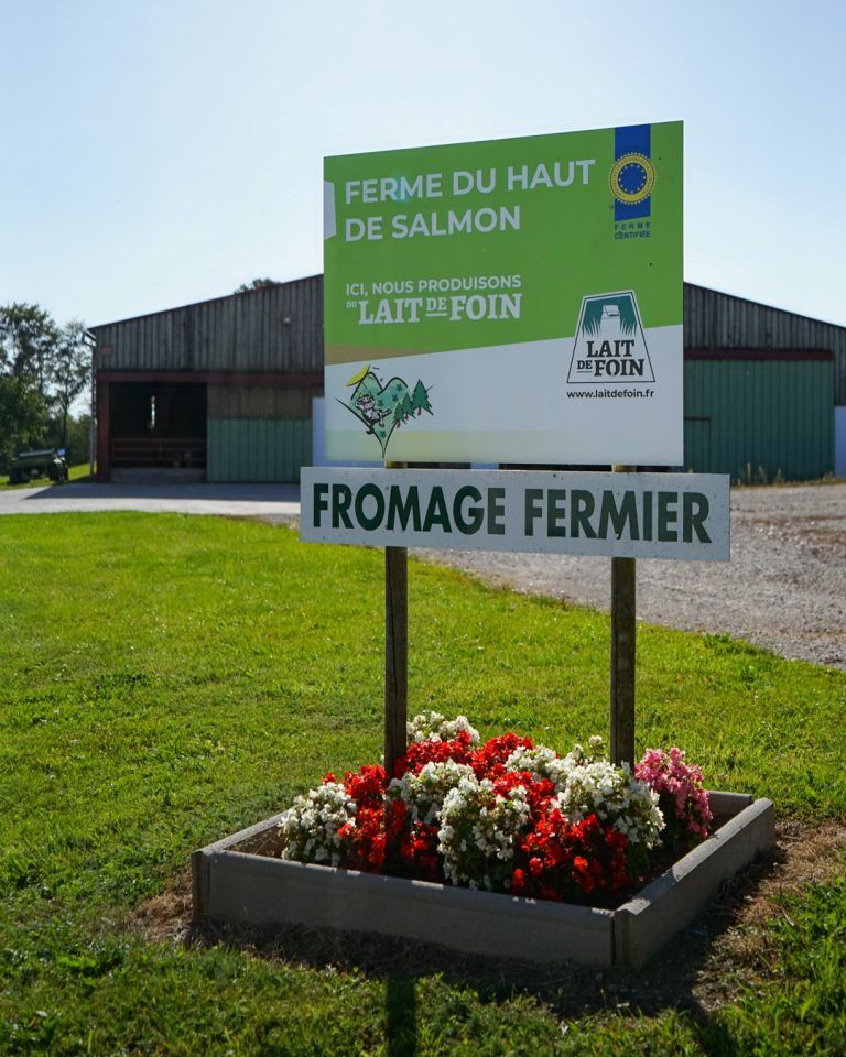 Ferme du Haut de Salmon, production de fromages au Val-d'Ajol