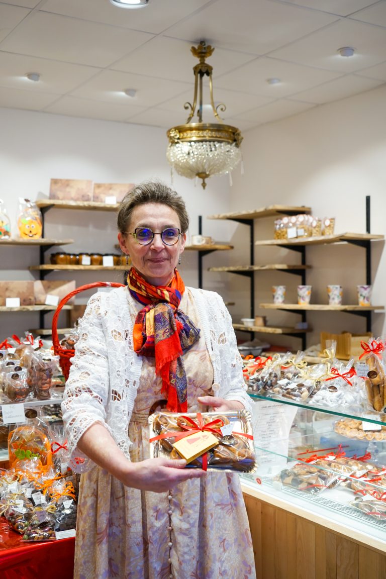 Marie-Christine Valentin, gérante de la Pâtisserie Jean-Luc à Remiremont