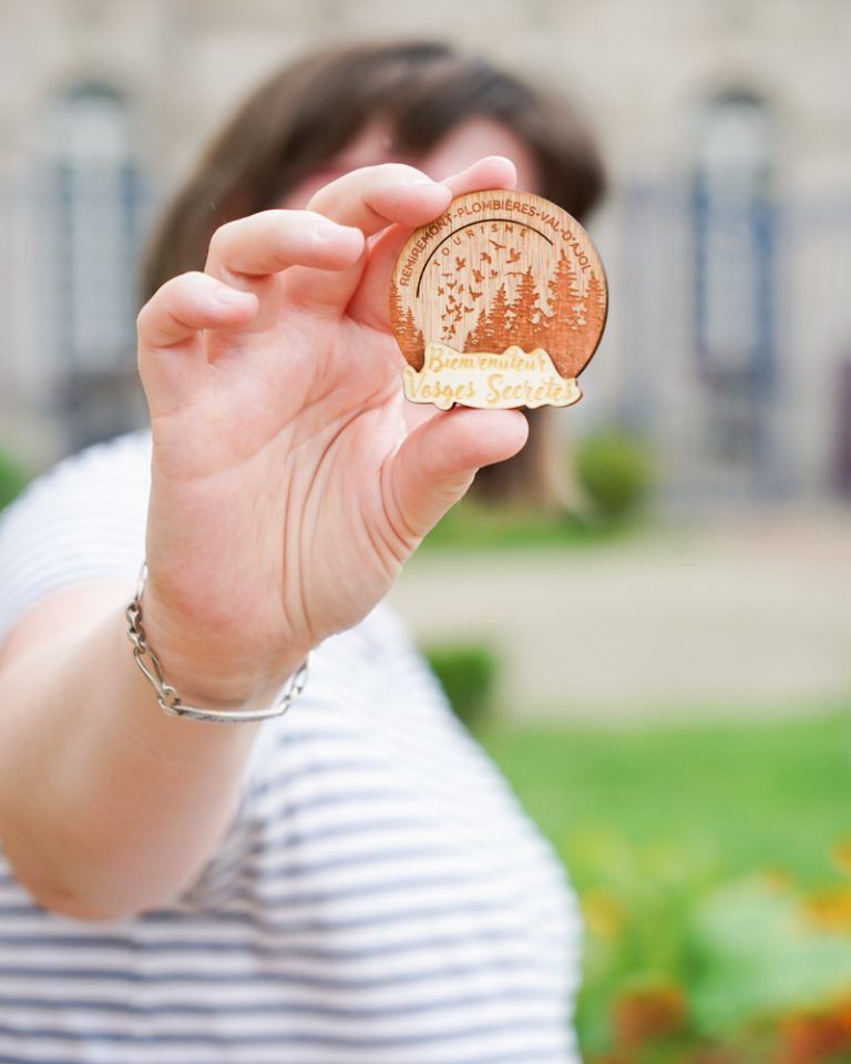 Le Badge des Bienvenuteurs des Vosges Secrètes