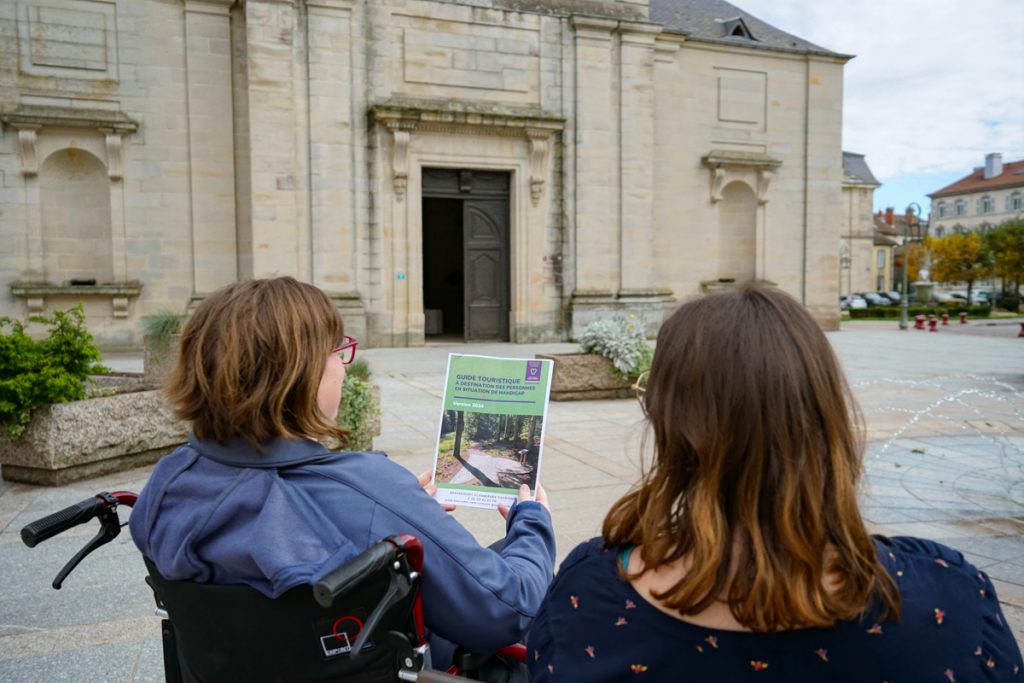 Guide touristique Remiremont Plombières à destination des personnes en situation de handicap
