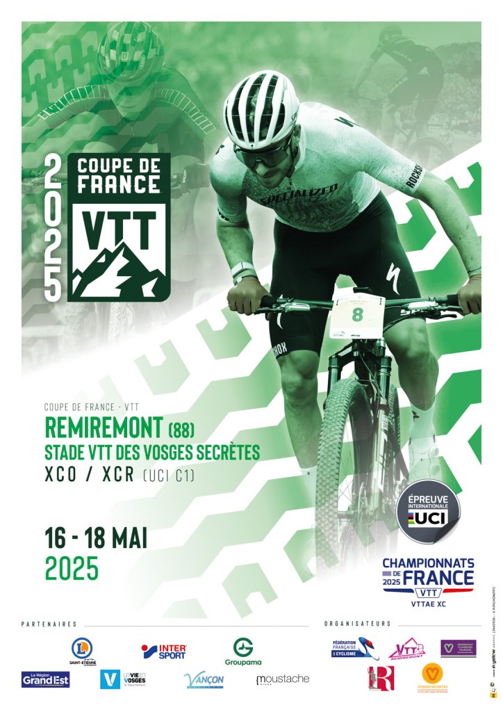 Affiche Coupe de France VTT XCO à Remiremont