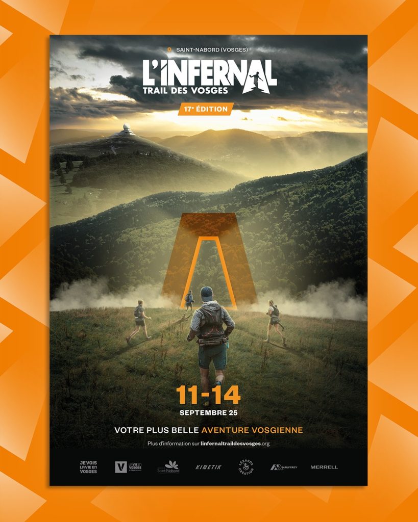 Affiche de l'Infernal Trail des Vosges