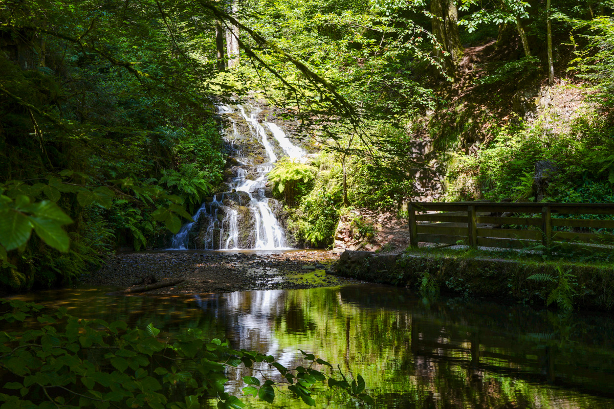 Cascade de Faymont au Val-d'Ajol dans les Vosges