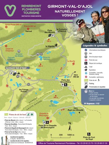 Mapa de pistas - Girmont